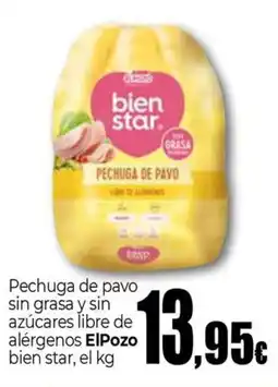 Unide Supermercados ElPozo bien star pechuga de pavo oferta