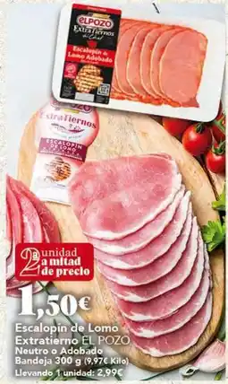 Gadis Elpozo - escalopín de lomo extratérmo oferta