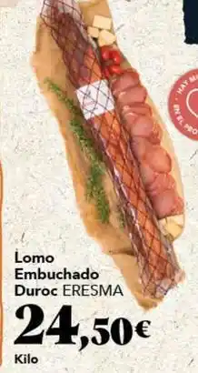 Gadis Eresma - lomo embuchado duroc oferta