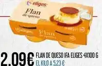 Ifa eliges - flan de queso