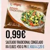 Claudio Eliges - salteado tradicional congelado oferta