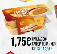 Claudio Reina - natillas con galleta reina oferta