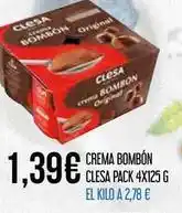 Claudio Clesa - crema bombon oferta