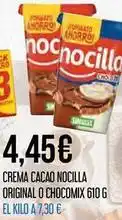 Claudio Nocilla - crema cacao original o chocomix oferta