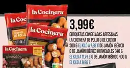 Claudio La cocinera - croquetas artesanas de pollo o de cocido oferta