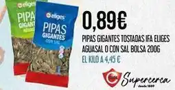 Claudio Eliges - pipas gigantes tostadas ifa oferta