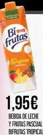 Claudio Pascual - bebida de leche y frutas bifrutas tropical oferta