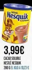 Claudio Nestlé - cacao soluble nesquik oferta