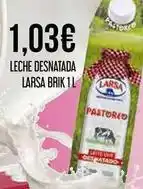 Claudio Larsa - leche desnatada oferta