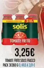 Claudio Solís - tomate frito frasco oferta