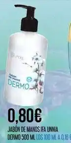 Claudio Ifa unnia - jabon de manos dermo oferta