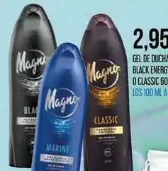 Claudio Magno - gel de ducha black energio classic oferta