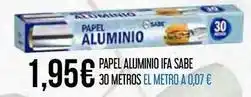 Claudio Ifa sabe - papel aluminio oferta