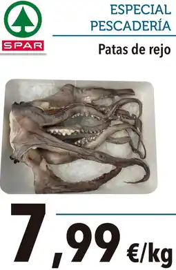 SPAR Spar - patas de rejo oferta
