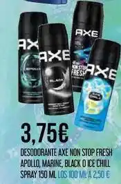 Claudio Axe - desodorante non stop fresh oferta