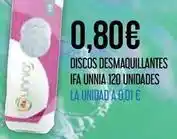 Claudio Ifa unnia - discos desmaquillantes oferta