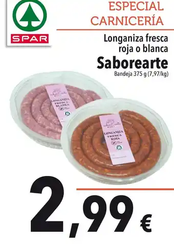 Saboralsa - longaniza fresca roja o blanca