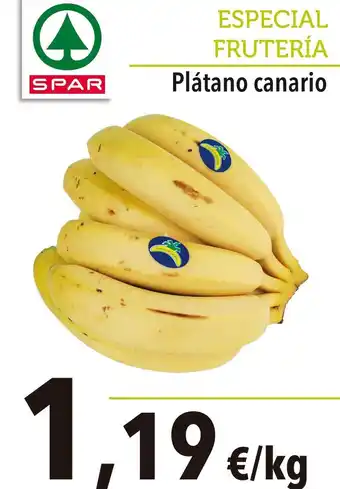 Spar - plátanos canario