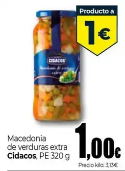 Unide Supermercados Cidacos macedonia de verduras extra oferta