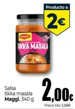 Unide Supermercados Maggi salsa tikka masala oferta