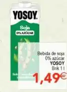 Yosoy - bebida de soja 0% azúcar