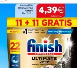 SPAR Finish - lavavajillas ultimate plus oferta