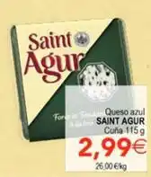 SPAR Saint agur - queso azul cuña oferta