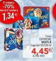 SPAR Nestlé - cono extreme oferta
