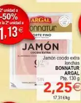 SPAR Argal - jamón cocido extra lonchas bonnatur oferta