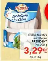 SPAR Président - queso de cabra medallones oferta