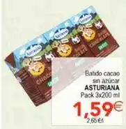 SPAR Central lechera asturiana - batido cacao sin azucar oferta