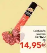 SPAR Elpozo - salchichon nobleza oferta