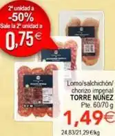 SPAR Torre de núñez - lomo/salchichon/ chorizo imperial oferta