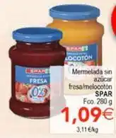 SPAR Spar - mermelada sin azúcar fresa/melocotón oferta