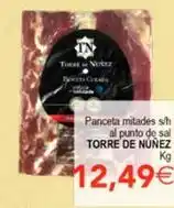 SPAR Torre de núñez - panceta mitades sh al punto de sal oferta