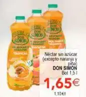 SPAR Don simón - nectar sin azucar oferta