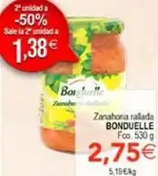 SPAR Bonduelle - zanahoria rallada oferta