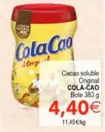 SPAR Cola cao - cacao soluble original oferta