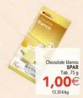 SPAR Spar - chocolate blanco oferta