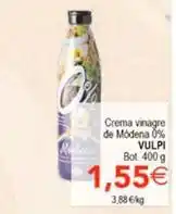 SPAR Crema vinagre de modena 0% oferta