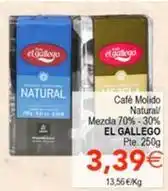 SPAR El gallego - cafe molido natural oferta