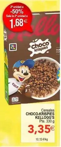 SPAR Kellogg's - choco-krispies cereales oferta