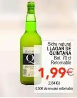 SPAR Llagar de quintana - sidra natural oferta