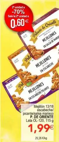 SPAR Mejillon oferta