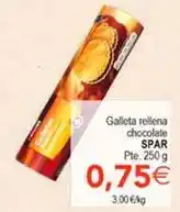 SPAR Spar - galleta rellena chocolate oferta