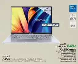 El Corte Inglés Asus - portatil oferta