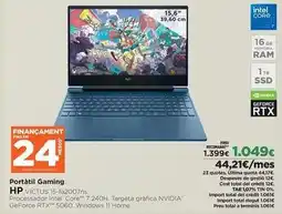 El Corte Inglés Hp - portàtil gaming oferta