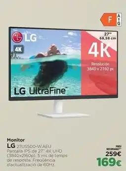 El Corte Inglés Lg - monitor oferta