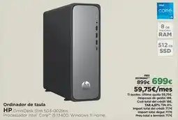 El Corte Inglés Hp - ordinador de taula oferta