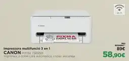 El Corte Inglés Canon - impressora multifunción 3 en 1 oferta